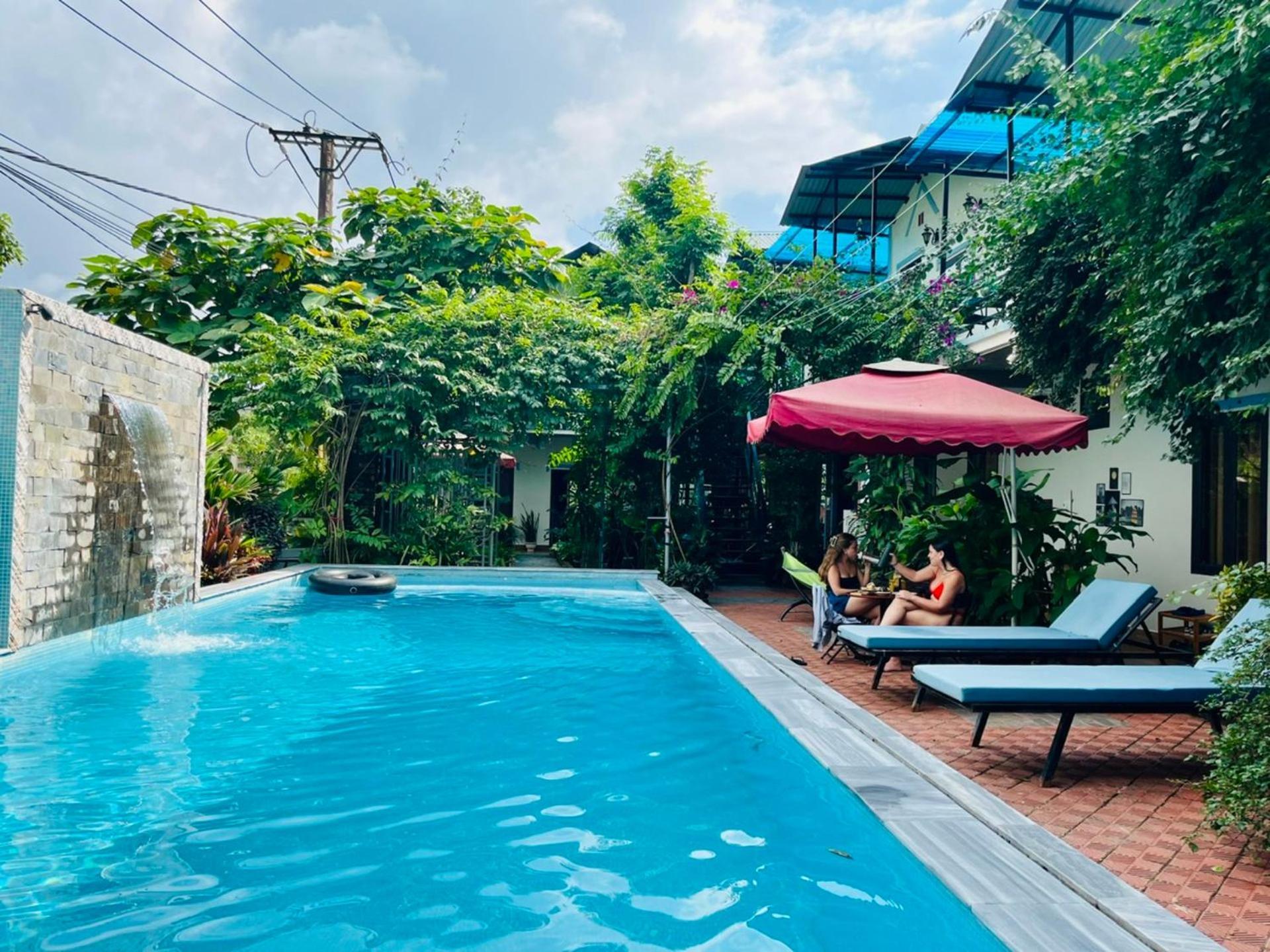 An An Homestay Bungalow Phong Nha Exterior foto