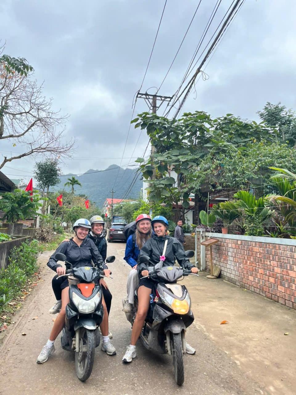 An An Homestay Bungalow Phong Nha Exterior foto