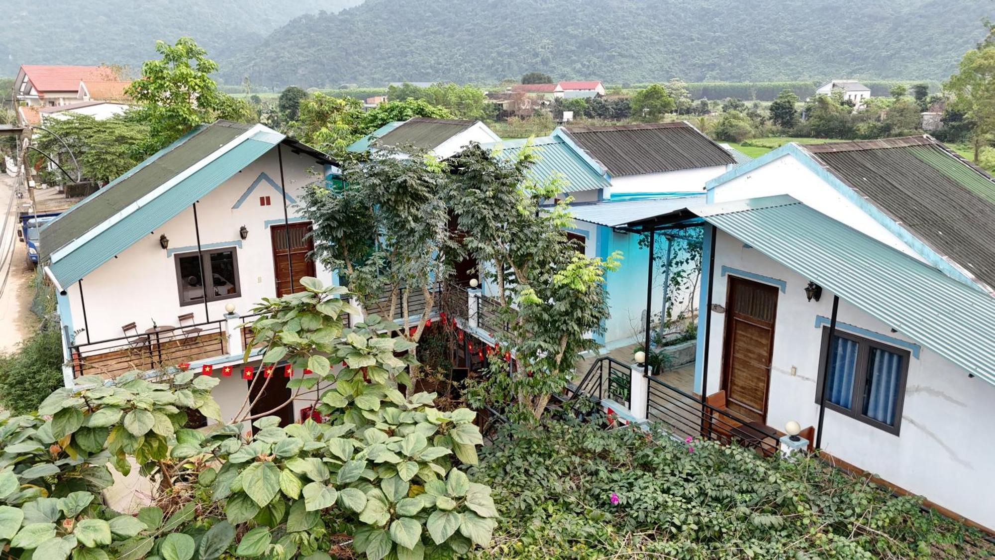 An An Homestay Bungalow Phong Nha Exterior foto